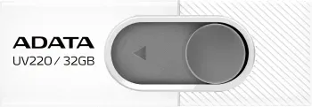 Флеш Диск A-Data 32Gb UV220 AUV220-32G-RWHGY USB2.0 белый/серый, 32 ГБ - фото 6