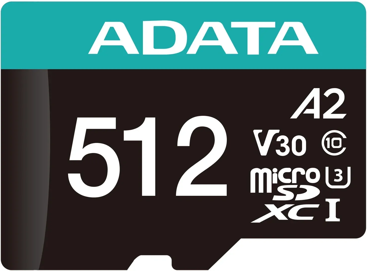 Флеш карта microSDXC 512GB A-Data AUSDX512GUI3V30SA2-RA1 Premier Pro + adapter - фото 2