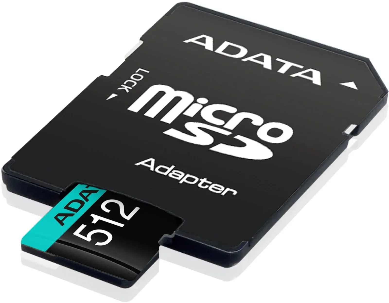 Флеш карта microSDXC 512GB A-Data AUSDX512GUI3V30SA2-RA1 Premier Pro + adapter - фото 3