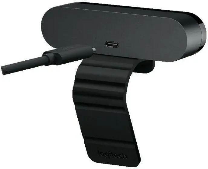 Камера Web Logitech Brio черный 13Mpix 4096x2160 USB3.0 с микрофоном 960-001107 - фото 4