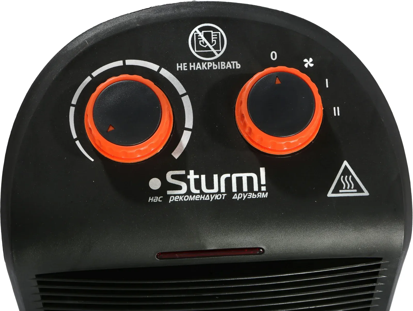 Тепловентилятор Sturm! FH2001 2000Вт черный/зеленый - фото 7