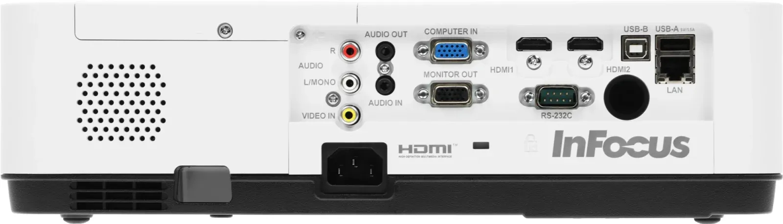 Проектор Infocus IN1034 LCD 5000Lm LS 1024x768 50000:1 ресурс лампы:10000часов 1xUSB typeA 1xUSB typeB 2xHDMI 3.3кг, белый - фото 4