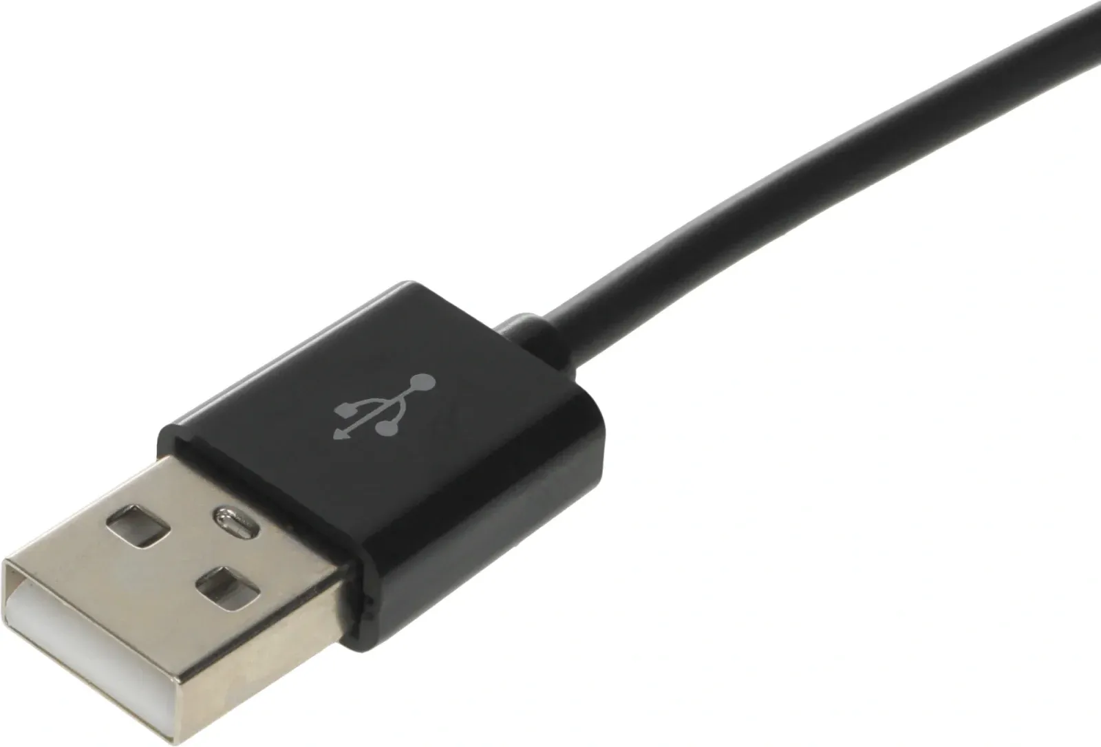 Разветвитель USB 2.0 Ritmix CR-2402 4порт. черный - фото 2