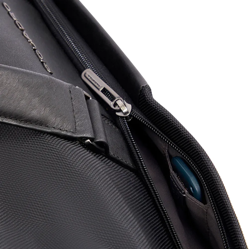 Сумка дорожная Piquadro Brief2 PA6147BR2/N черная нейлон/натур.кожа, 54.5 л - фото 3