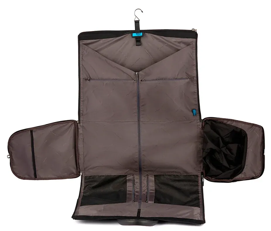 Сумка дорожная Piquadro Brief2 PA6147BR2/N черная нейлон/натур.кожа, 54.5 л - фото 6