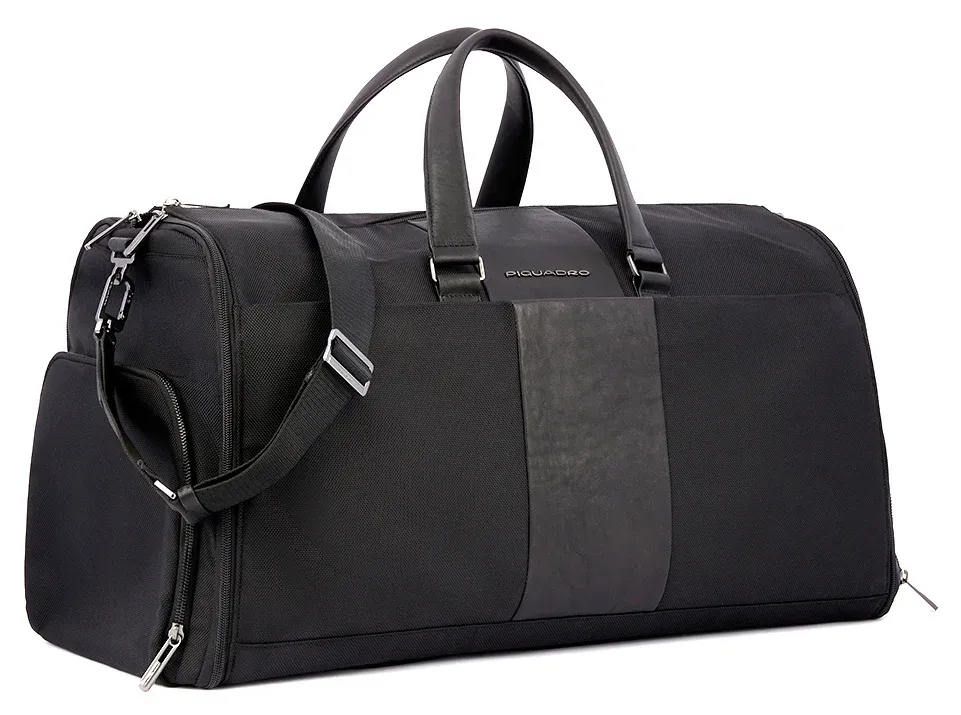 Сумка дорожная Piquadro Brief2 PA6147BR2/N черная нейлон/натур.кожа, 54.5 л - фото 7