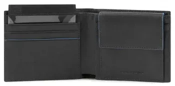 Кошелек мужской Piquadro Blue Square Revamp PU4188B2VR/N черный натур.кожа - фото 8
