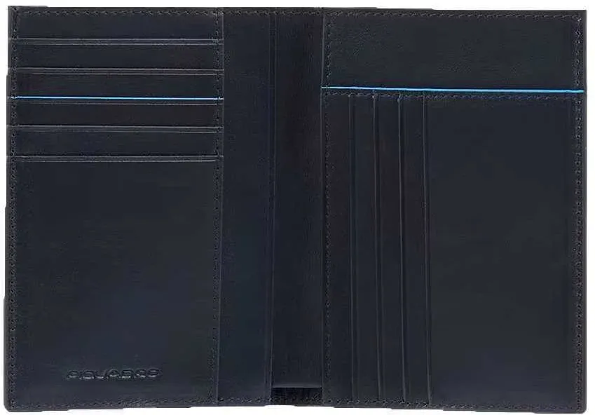 Кошелек мужской Piquadro Blue Square Revamp PU1393B2VR/BLU синий натур.кожа - фото 3