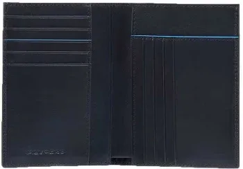 Кошелек мужской Piquadro Blue Square Revamp PU1393B2VR/BLU синий натур.кожа - фото 6