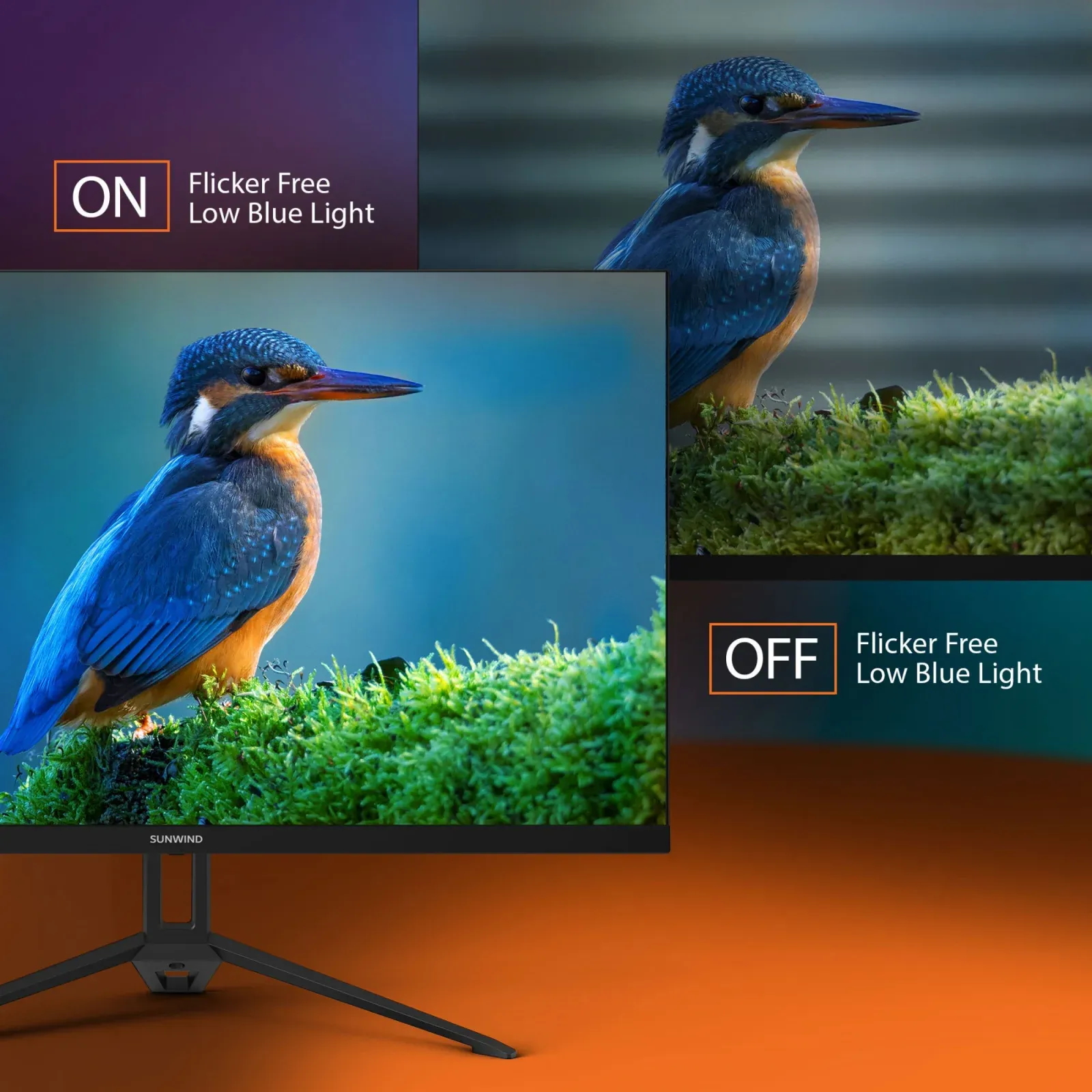 Монитор SunWind 27 SUN-M27BA107 черный IPS 16:9 HDMI матовая 300cd 178гр/178гр 1920x1080 165Hz G-Sync DP FHD 4.2кг - фото 6