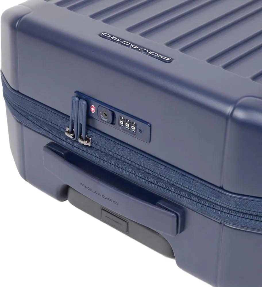 Чемодан Piquadro PQ LIGHT BV5398PQL/BLUO 40x55x23см 42л. 2.01кг. поликарбонат синий матов., 42 л - фото 5