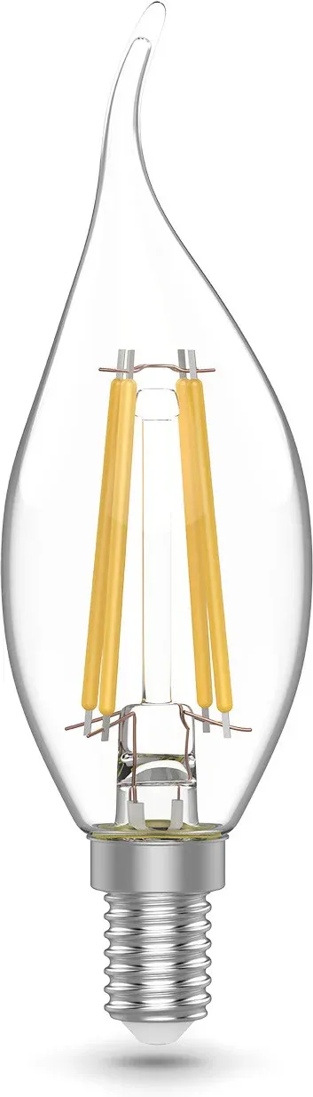 Лампа светодиодная Gauss Basic 1041116T 5.5Вт цок.:E14 свеча 220B св.свеч.бел.теп. упак.:3шт - фото 2