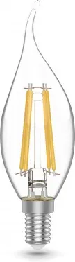 Лампа светодиодная Gauss Basic 1041116T 5.5Вт цок.:E14 свеча 220B св.свеч.бел.теп. упак.:3шт - фото 4