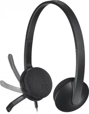 Наушники с микрофоном Logitech H340 черный 1.8м накладные USB оголовье 981-000475 - фото 7