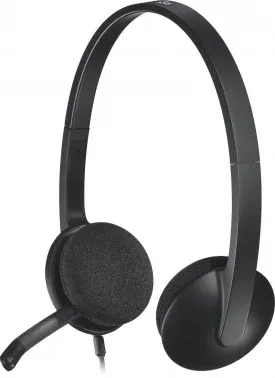 Наушники с микрофоном Logitech H340 черный 1.8м накладные USB оголовье 981-000475 - фото 8