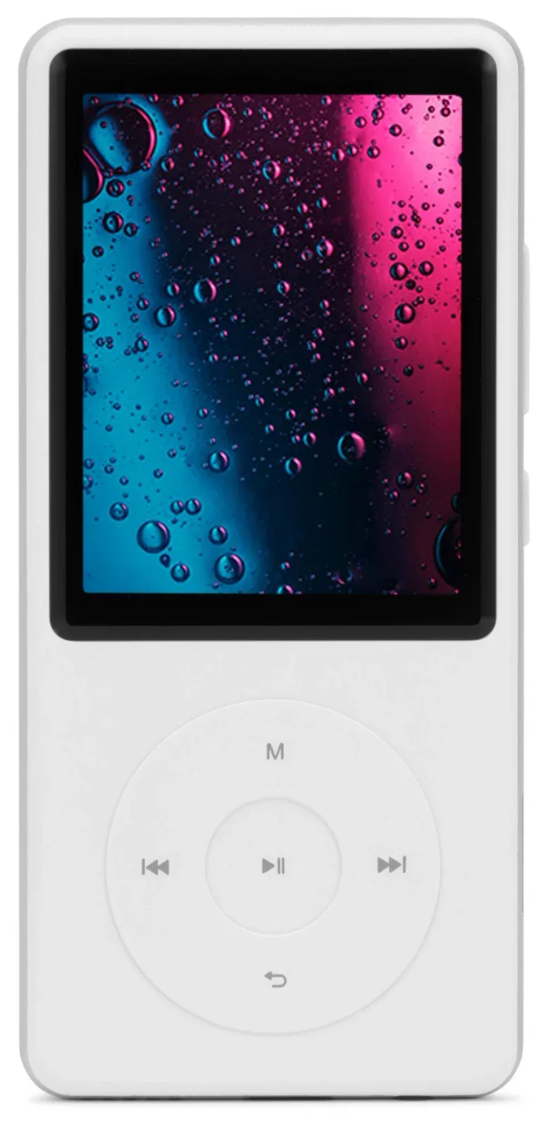 Плеер Hi-Fi Flash Digma M5 BT 16Gb белый/2.4/FM/microSD/microSDHC