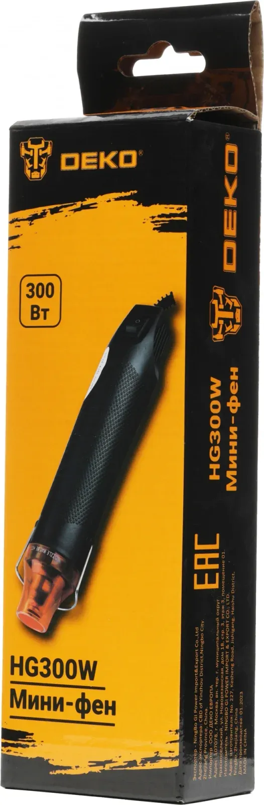 Технические фены/Клеевые пистолеты DEKO HG300W