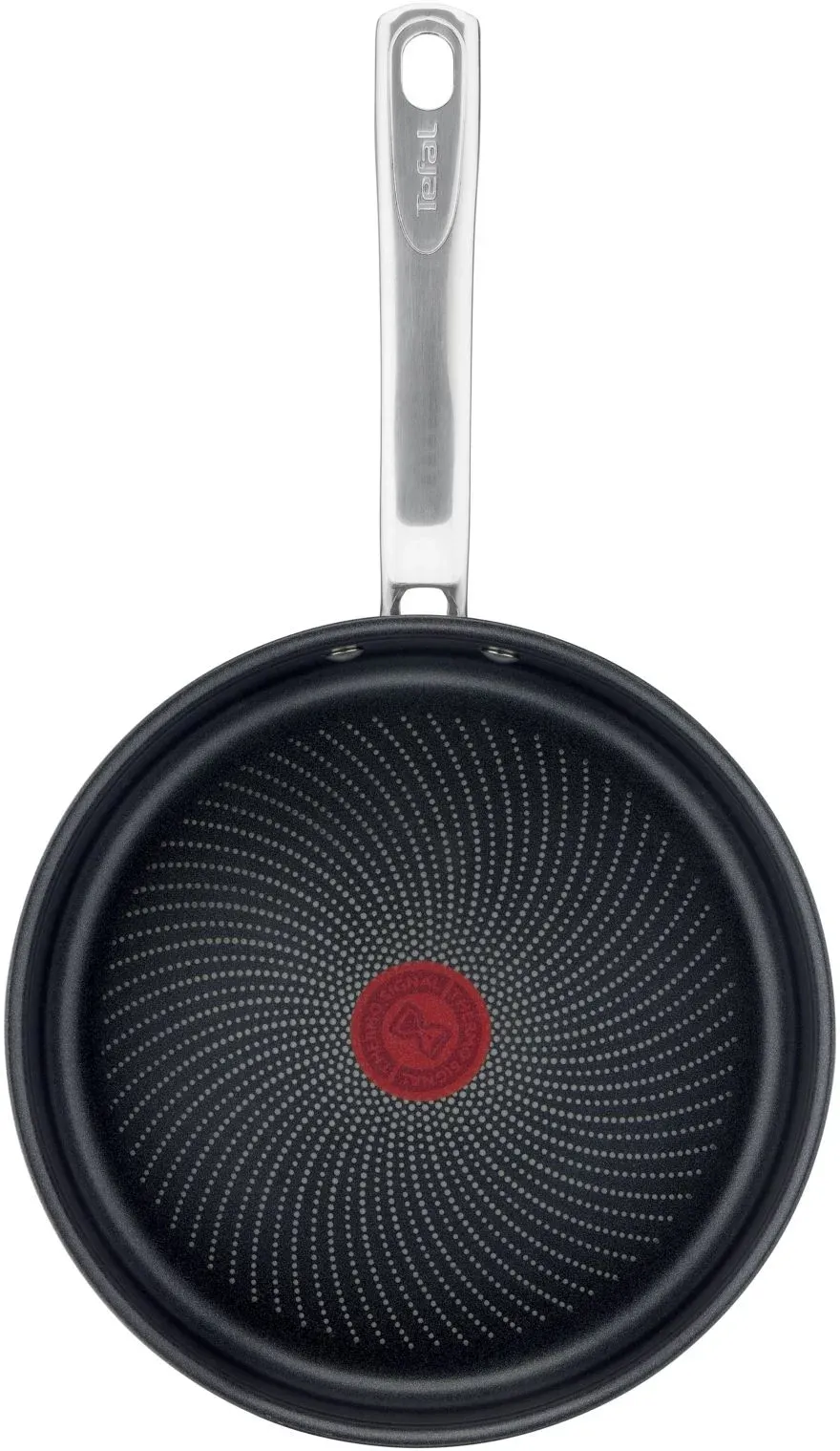 Сковорода Tefal Intuition B8170644 круглая 28см покрытие: Titanium ручка несъемная без крышки стальной 2100125771 - фото 2
