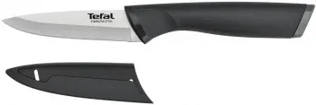Нож кухонный Tefal K2213504 2100121732 стальной универсальный для чистки овощей и фруктов лезв.90мм прямая заточка серебристый/черный - фото 7