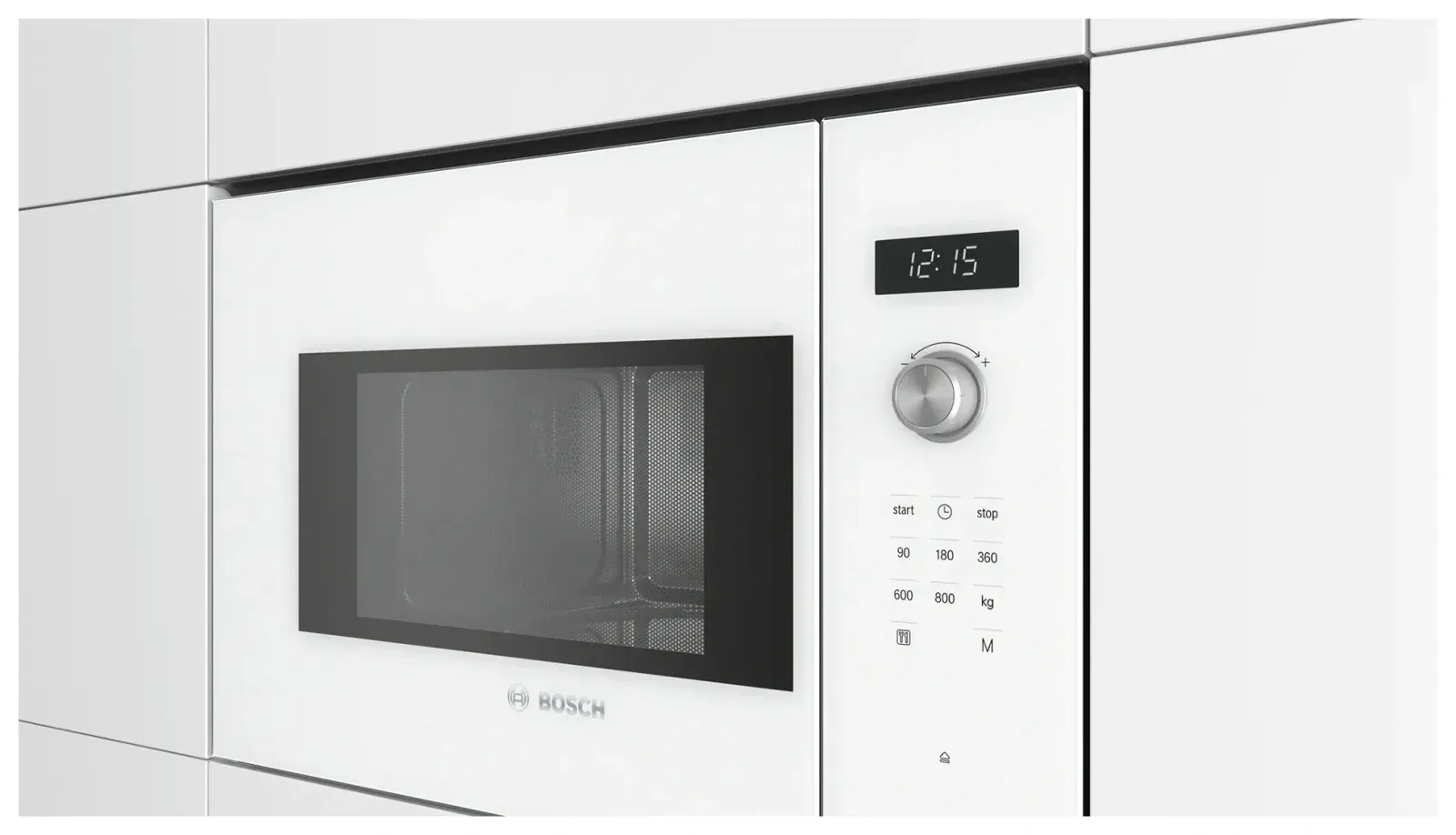 Микроволновая печь Bosch BFL524MW0 20л. 800Вт белый встраиваемая, 20 л - фото 2
