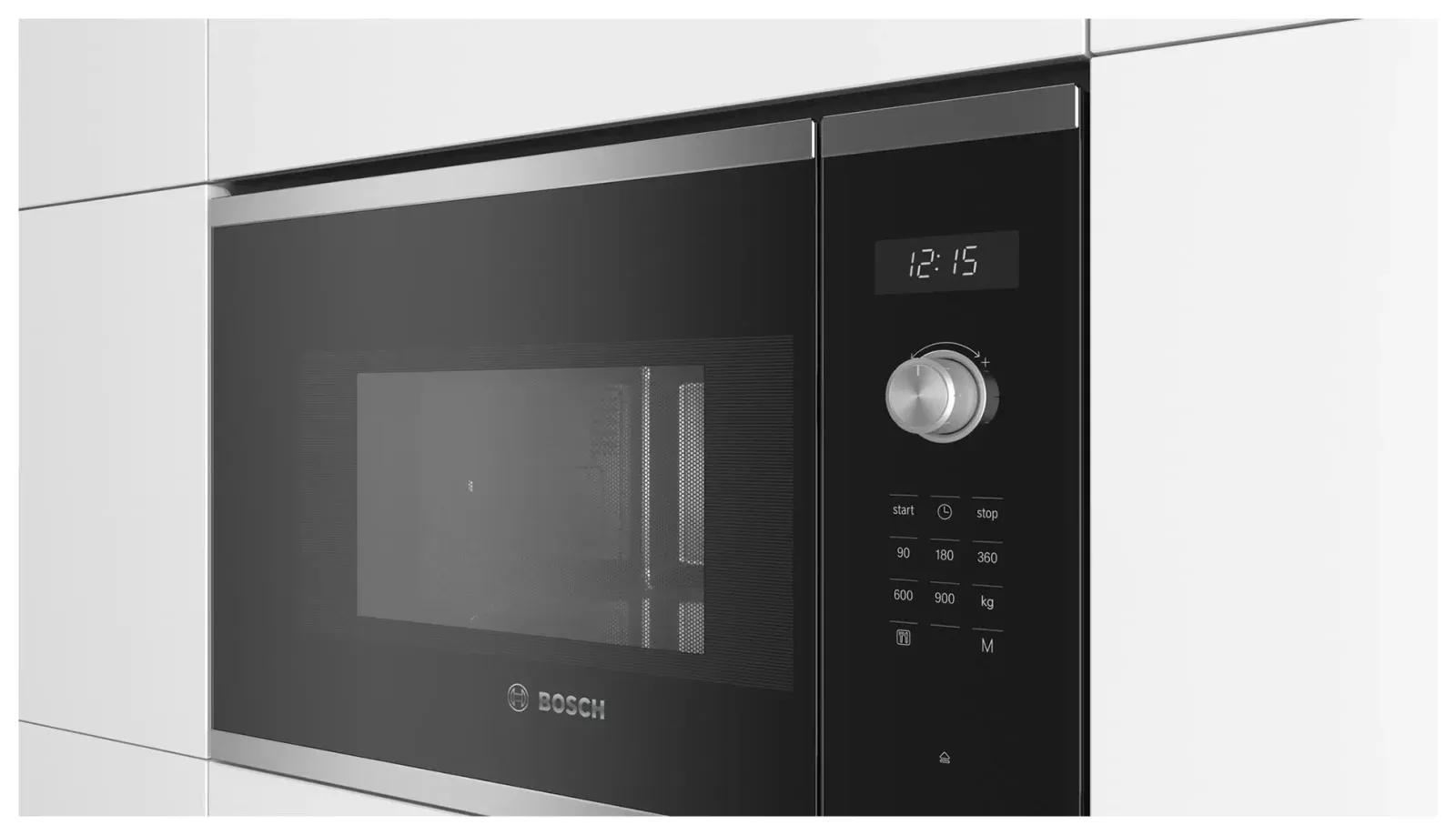 Микроволновая печь Bosch BFL554MS0 25л. 900Вт нержавеющая сталь/черный встраиваемая, 25 л - фото 2
