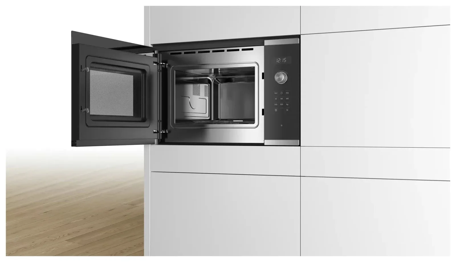 Микроволновая печь Bosch BFL554MS0 25л. 900Вт нержавеющая сталь/черный встраиваемая, 25 л - фото 3