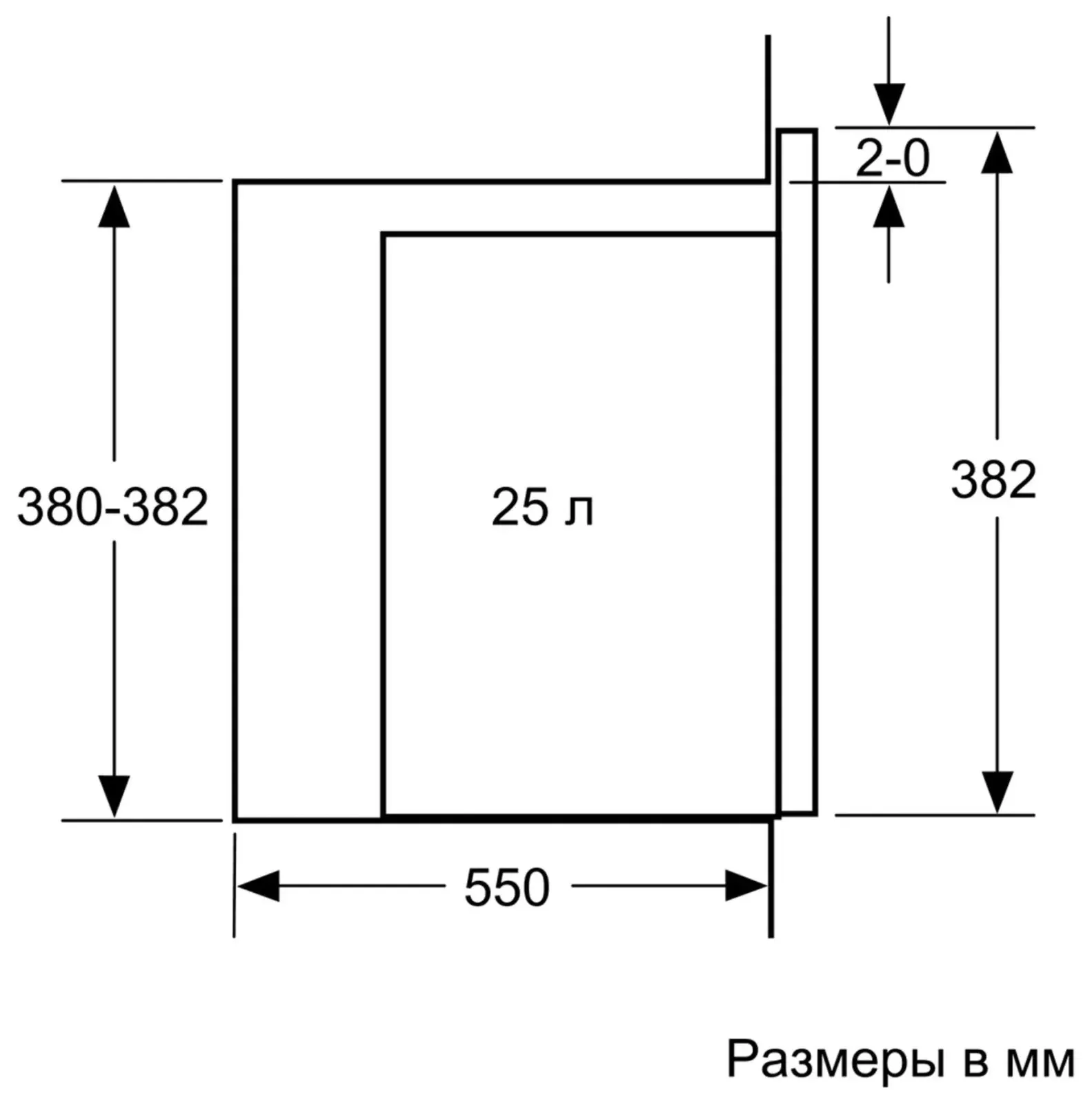 Микроволновая печь Bosch BFL554MS0 25л. 900Вт нержавеющая сталь/черный встраиваемая, 25 л - фото 5