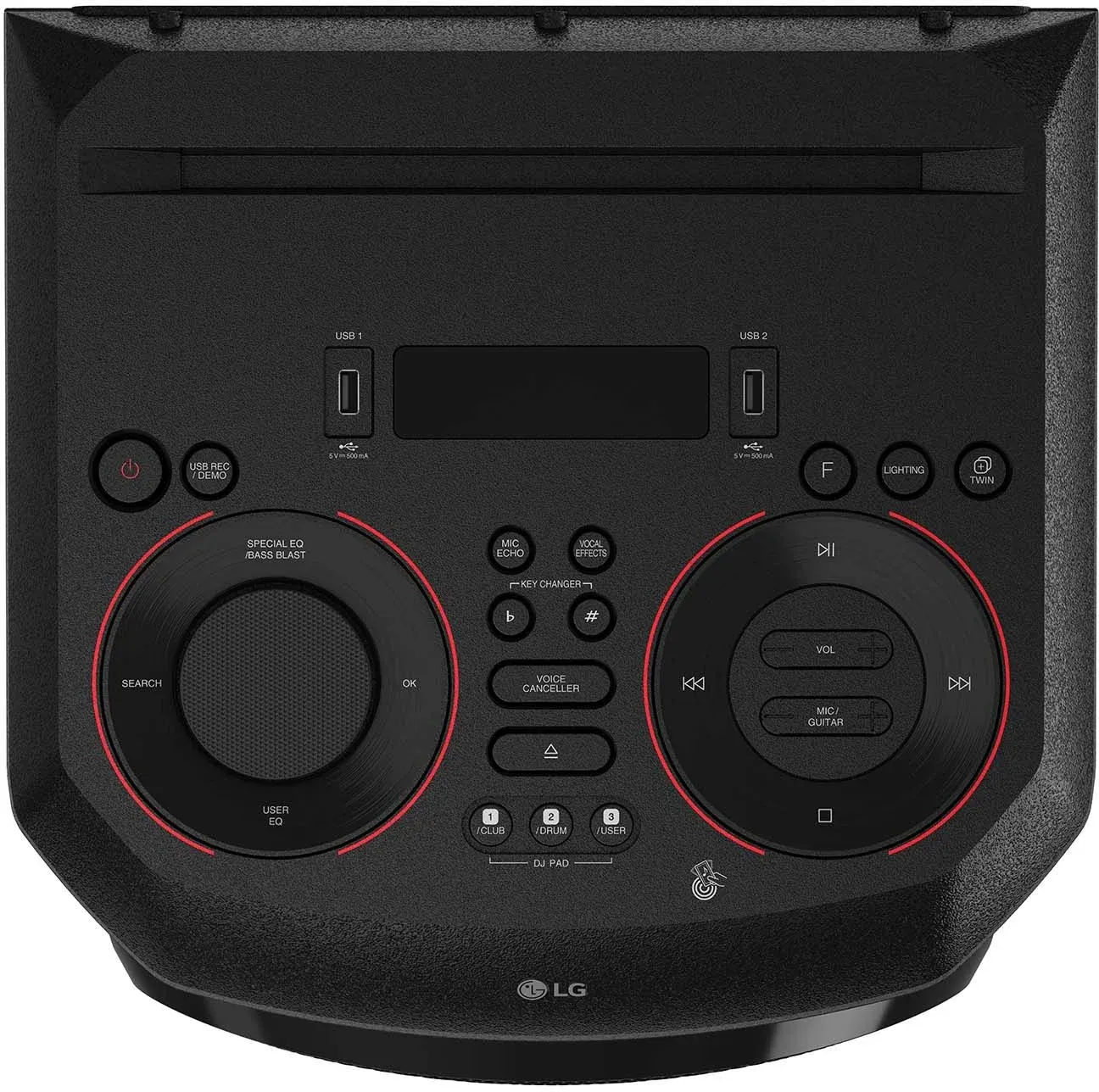 Минисистема LG XBOOM ON66 черный 300Вт CD CDRW FM USB BT - фото 1
