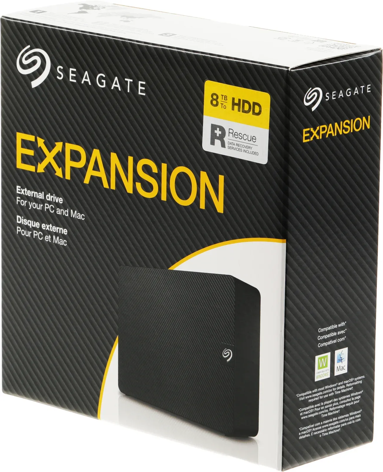 USB SEAGATE STKP8000400 черный - фото 1