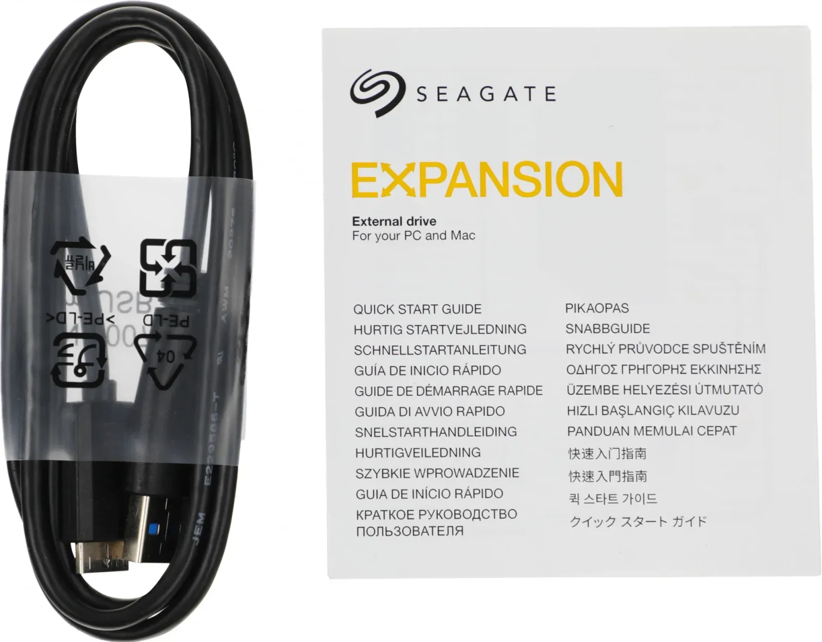 Жесткий диск Seagate USB3.0 14TB STKP14000400 Expansion 3.5 черный - фото 8