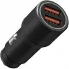 Автомобильное зар./устр. Wiiix UCC-4-2-05-96 12W 3A+2.4A PD+QC 2xUSB универсальное черный - фото 3