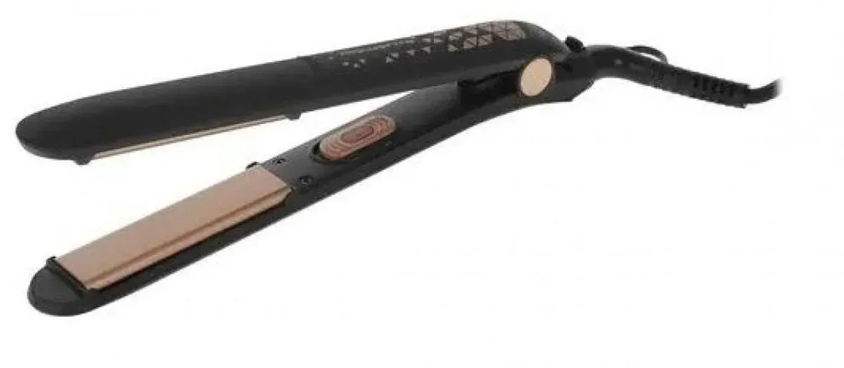 Выпрямитель Rowenta SF1629F0 черный/золотистый макс.темп.:200С покрытие:керамическое 1830008391 - фото 3