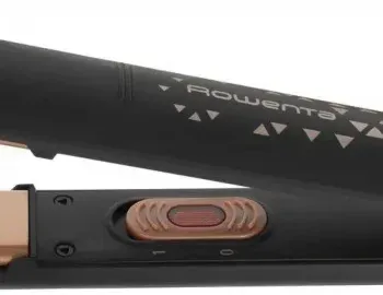Выпрямитель Rowenta SF1629F0 черный/золотистый макс.темп.:200С покрытие:керамическое 1830008391 - фото 5