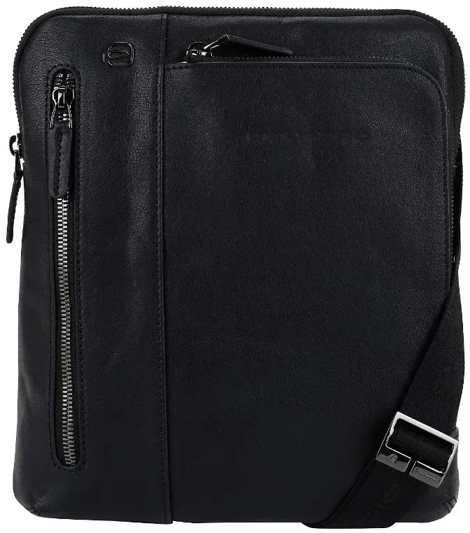 Сумка мужская Piquadro Black Square CA1816B3/N черная натур.кожа - фото 2