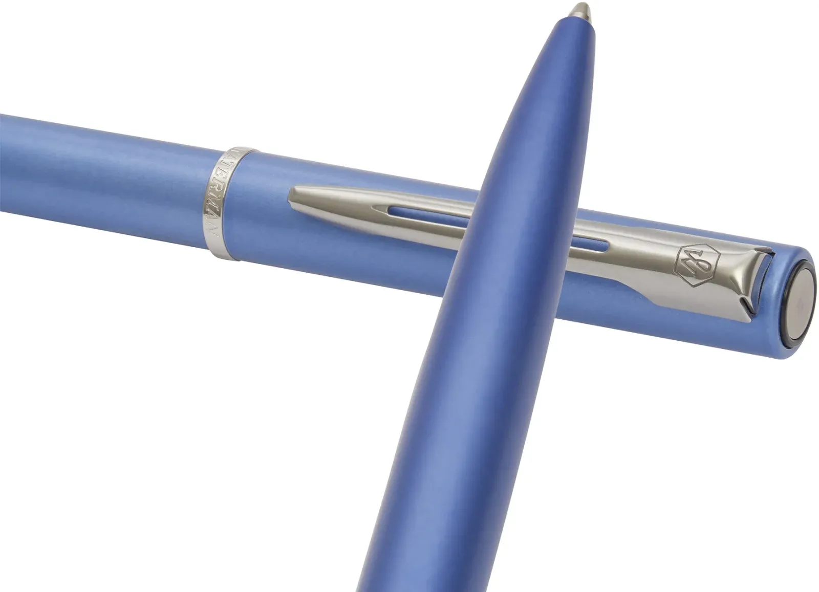 Ручка шариков. Waterman Graduate Allure 2068191 LaqBlue CT M син. черн. подар.кор. - фото 4