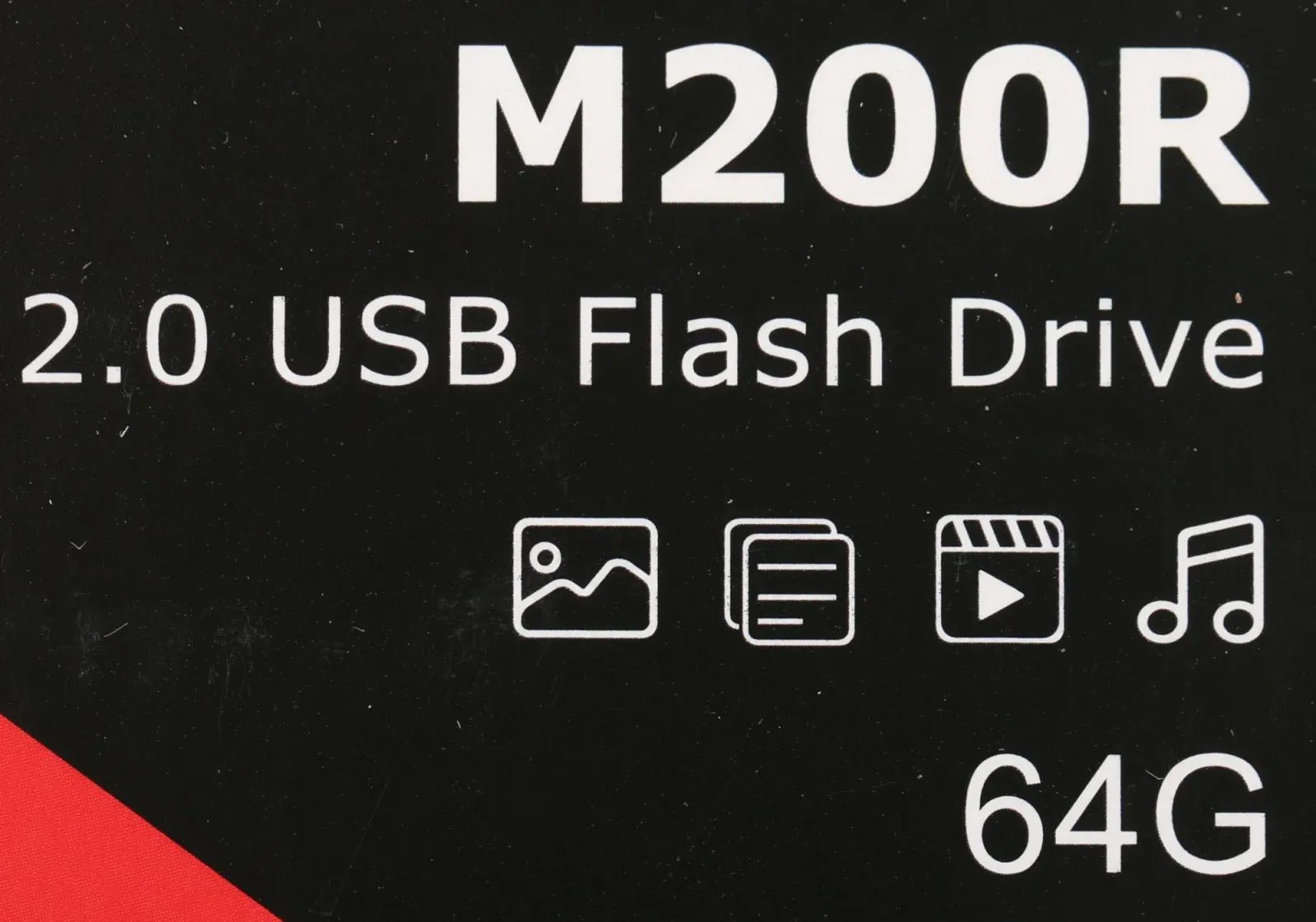 Флеш Диск Hikvision 64GB M200R Hiksemi HS-USB-M200R/64G USB2.0 черный, 64 ГБ - фото 3