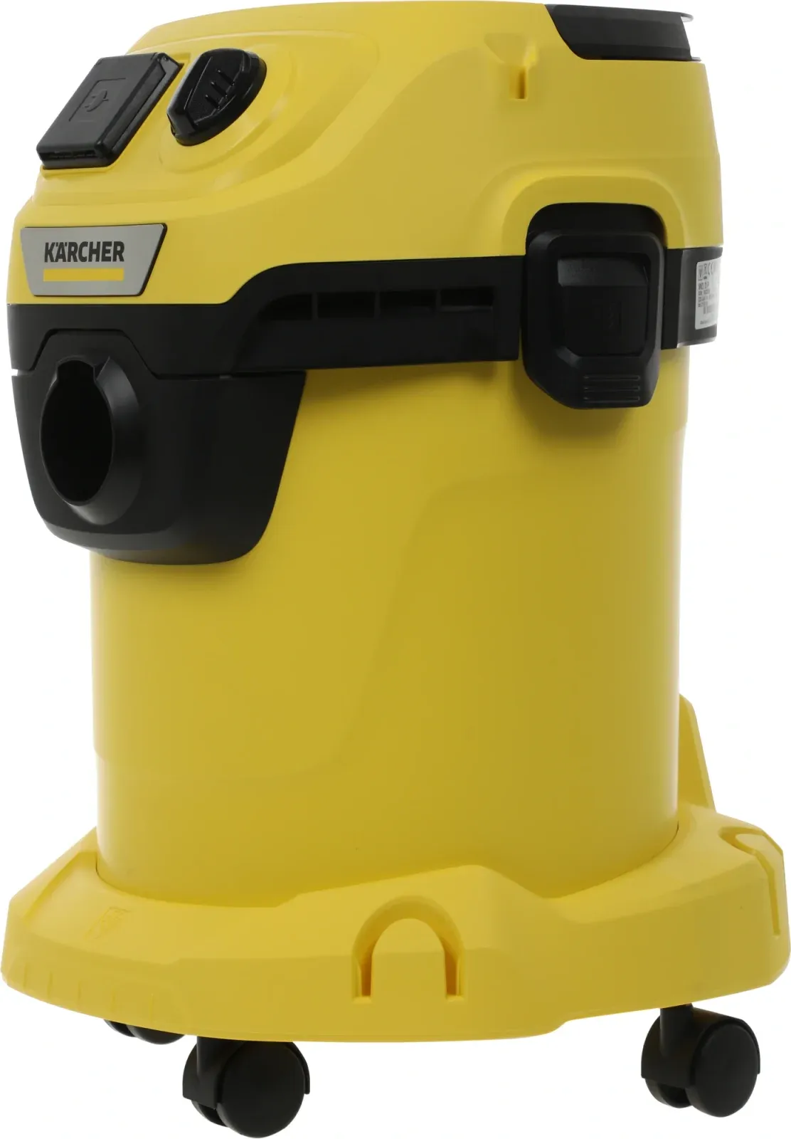 Строительный пылесос Karcher WD 3 P V-17/4/20 Workshop 1000Вт уборка: сухая/влажная/выдув/сбор воды желтый - фото 8