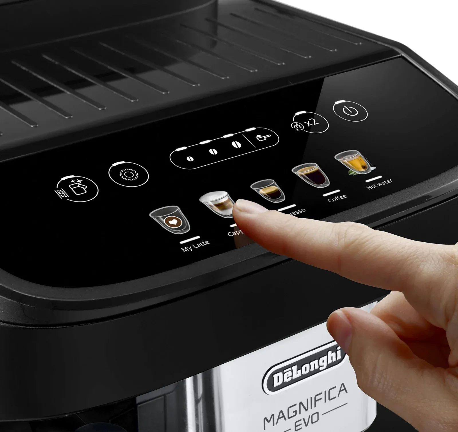 Кофемашина Delonghi Magnifica Evo ECAM290.61.B 1450Вт черный - фото 4