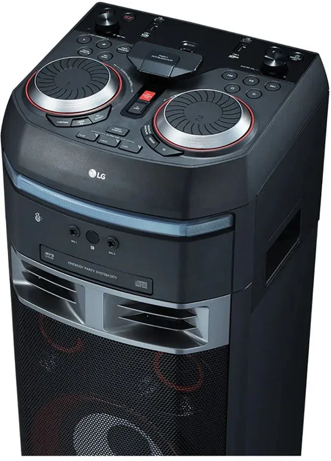 Минисистема LG XBOOM OL90DK черный 1100Вт CD CDRW DVD DVDRW FM USB BT - фото 2