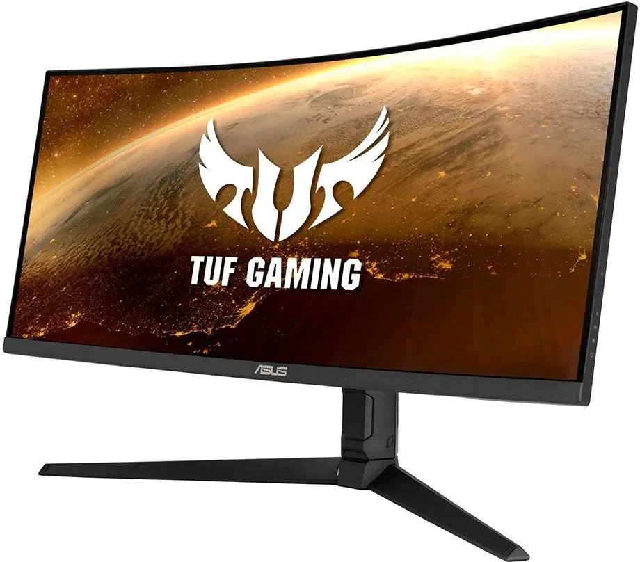 Монитор Asus 34 TUF Gaming VG34VQL1B темно-серый VA LED 1ms 21:9 HDMI M/M матовая HAS Piv 550cd 178гр/178гр 3440x1440 165Hz DP 2K USB 9.01кг - фото 2