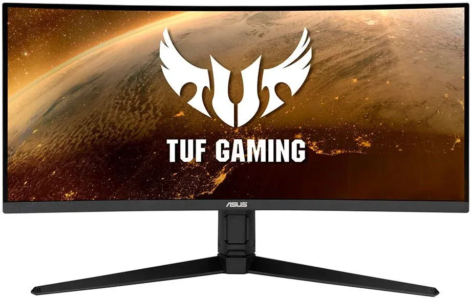 Монитор Asus 34 TUF Gaming VG34VQL1B темно-серый VA LED 1ms 21:9 HDMI M/M матовая HAS Piv 550cd 178гр/178гр 3440x1440 165Hz DP 2K USB 9.01кг - фото 4