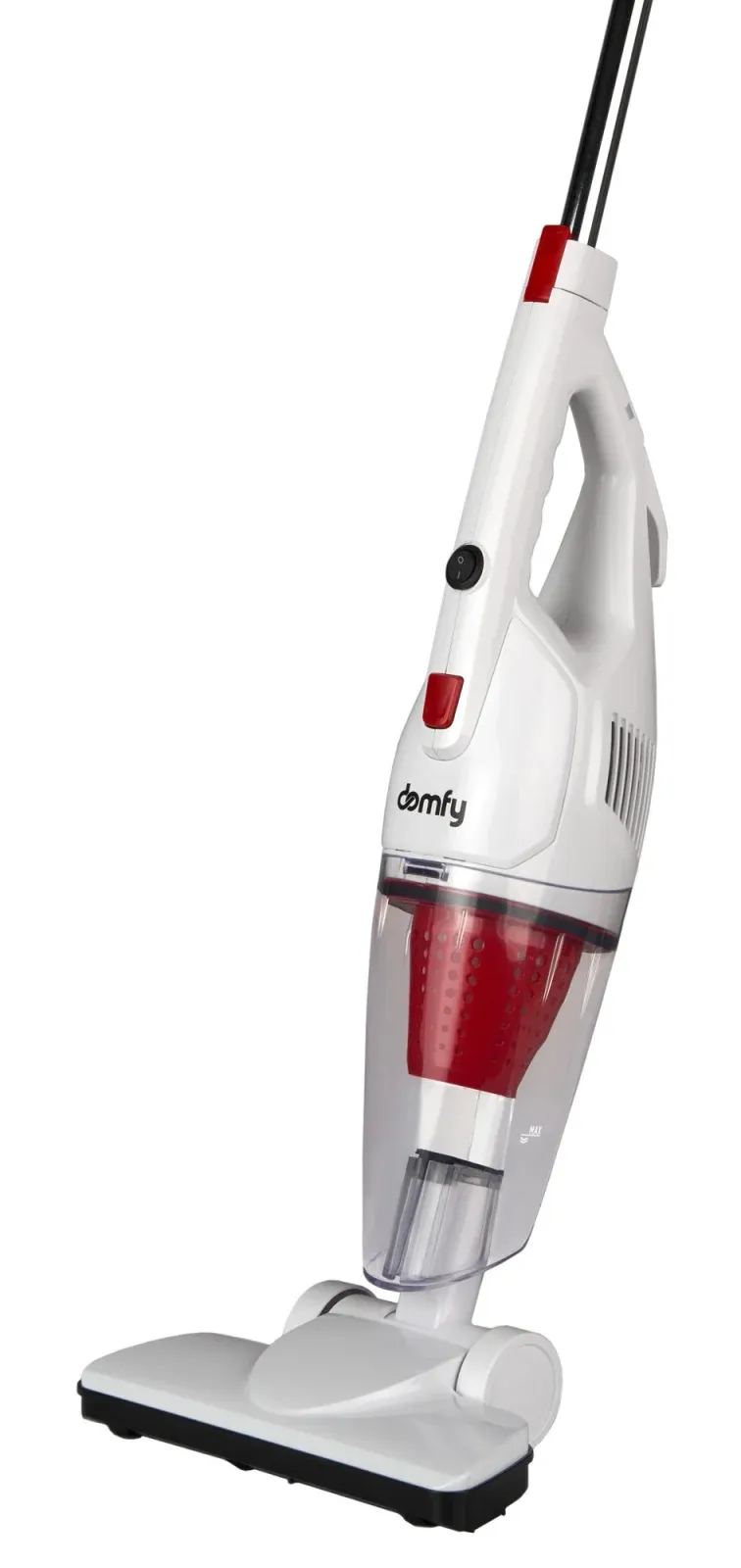 Пылесос ручной Domfy DSC-VC301 1000Вт белый/красный - фото 2