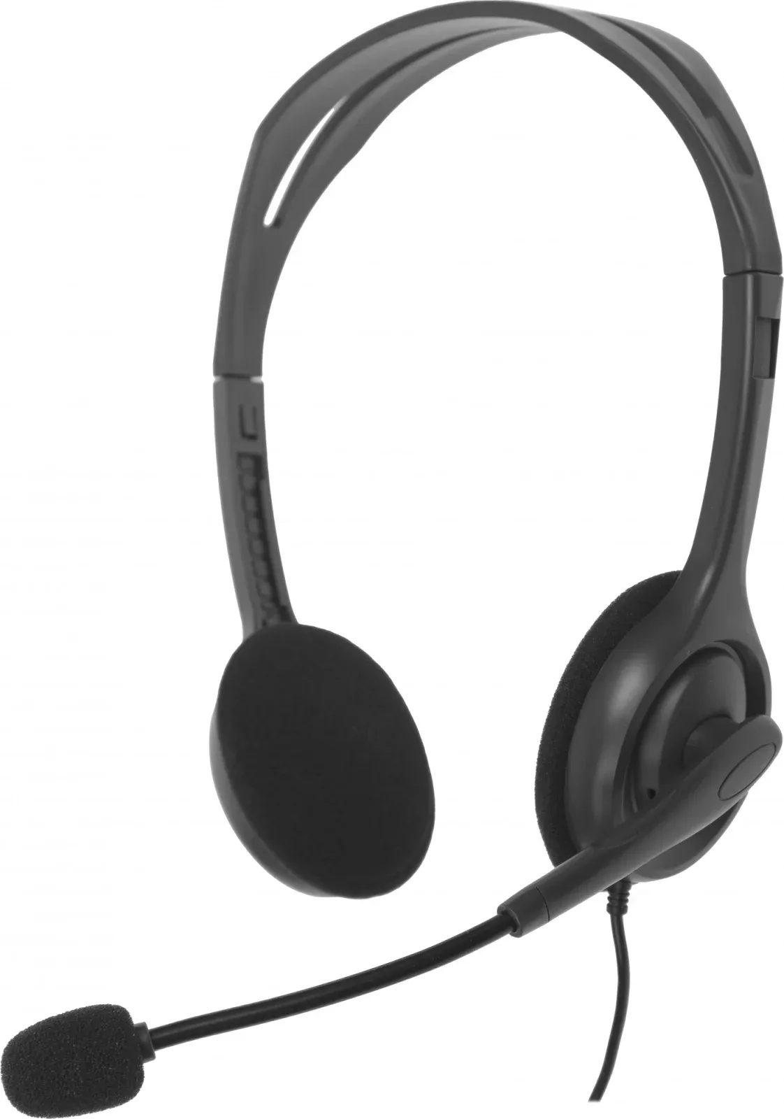 Гарнитуры наушники с микрофоном LOGITECH H110 - фото 1