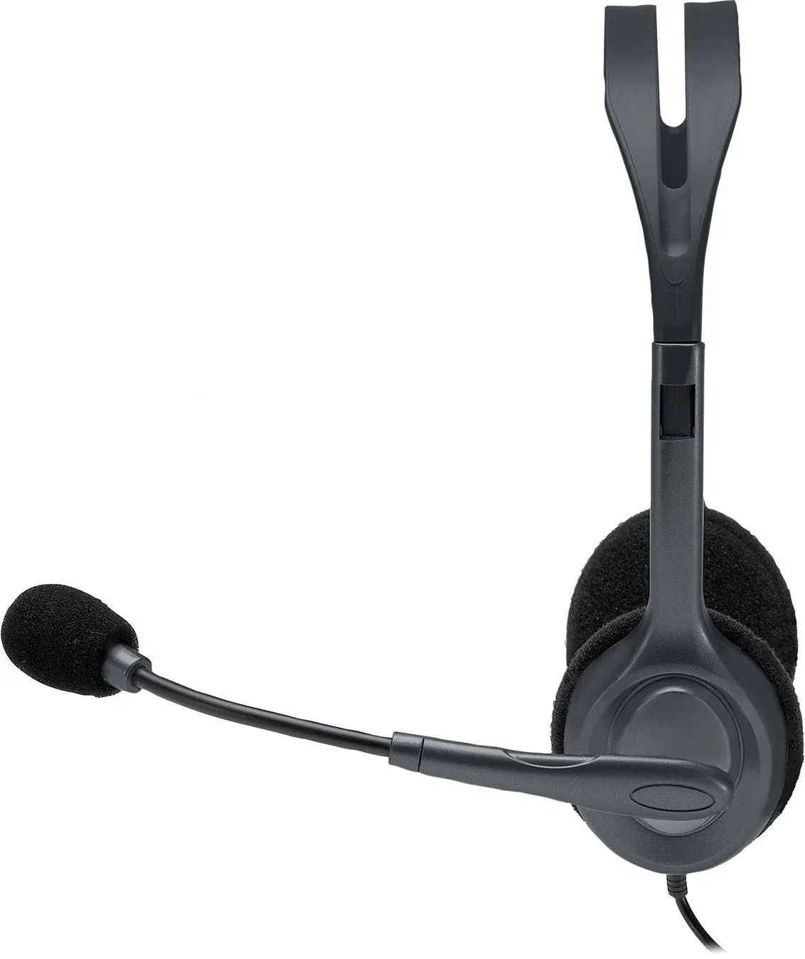 Гарнитуры наушники с микрофоном LOGITECH H111 серый - фото 2