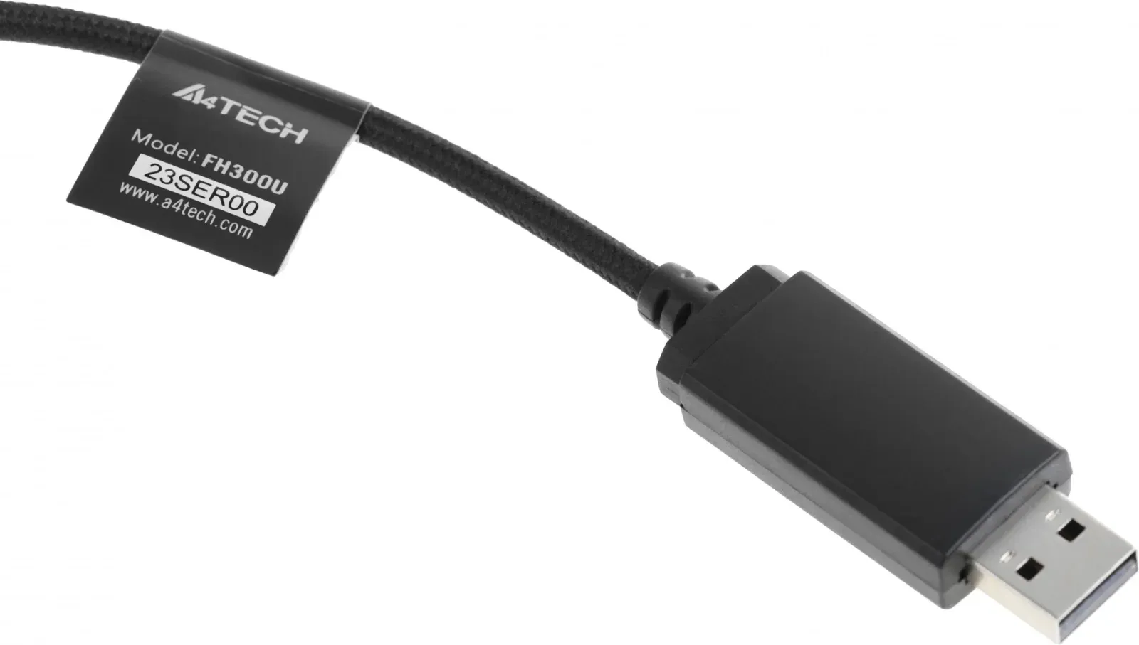 Гарнитуры наушники с микрофоном A4TECH Fstyler FH300U черный - фото 4