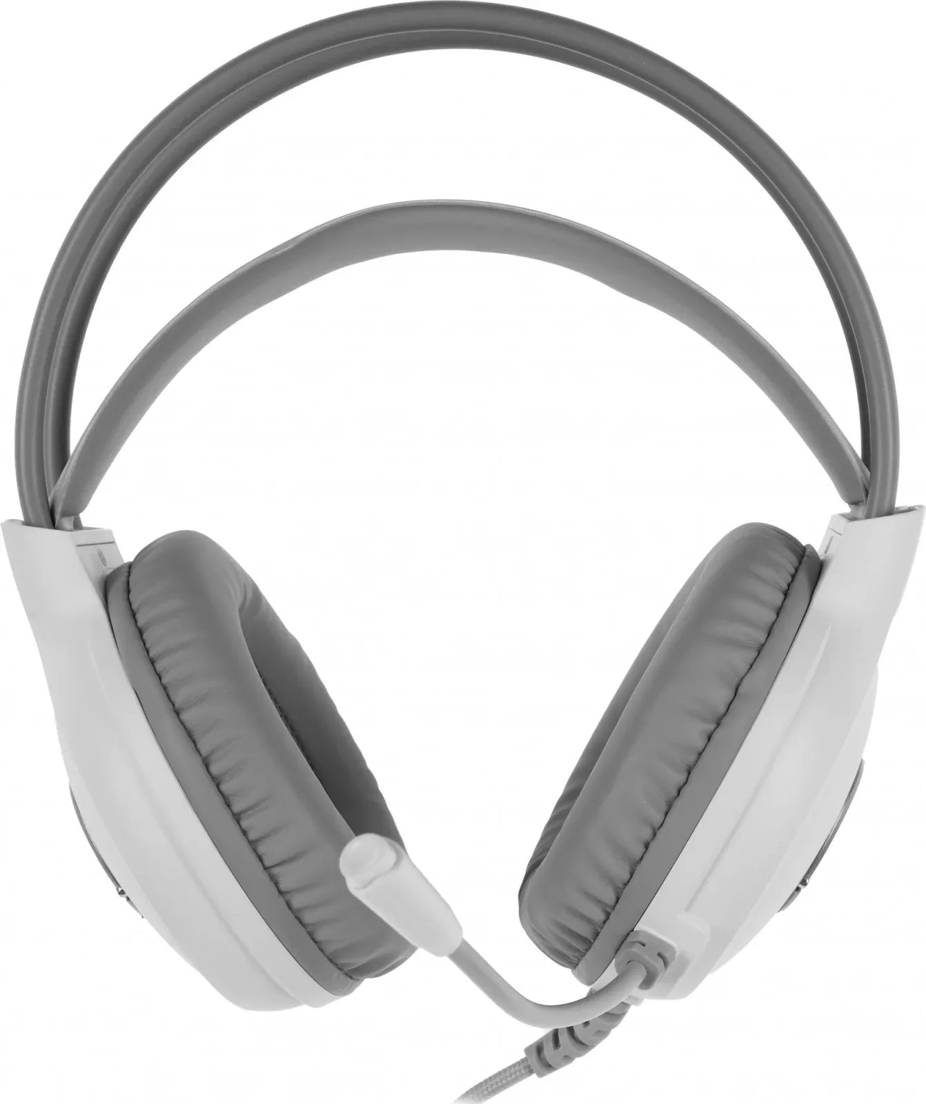 Наушники с микрофоном A4Tech Fstyler FH300U белый 2м мониторные USB оголовье FH300U WHITE - фото 5