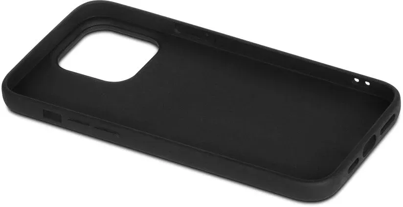 Чехол клип-кейс DF для Apple iPhone 14 iCase-30 черный DF ICASE-30 BLACK - фото 3