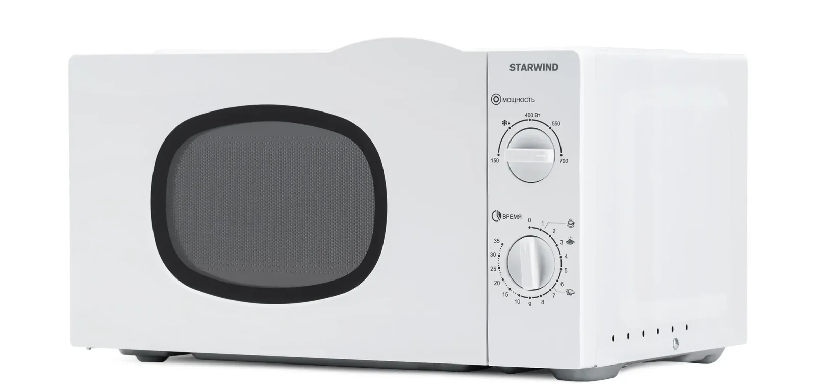 Микроволновая Печь Starwind SWM6520 20л. 700Вт белый, 20 л - фото 4