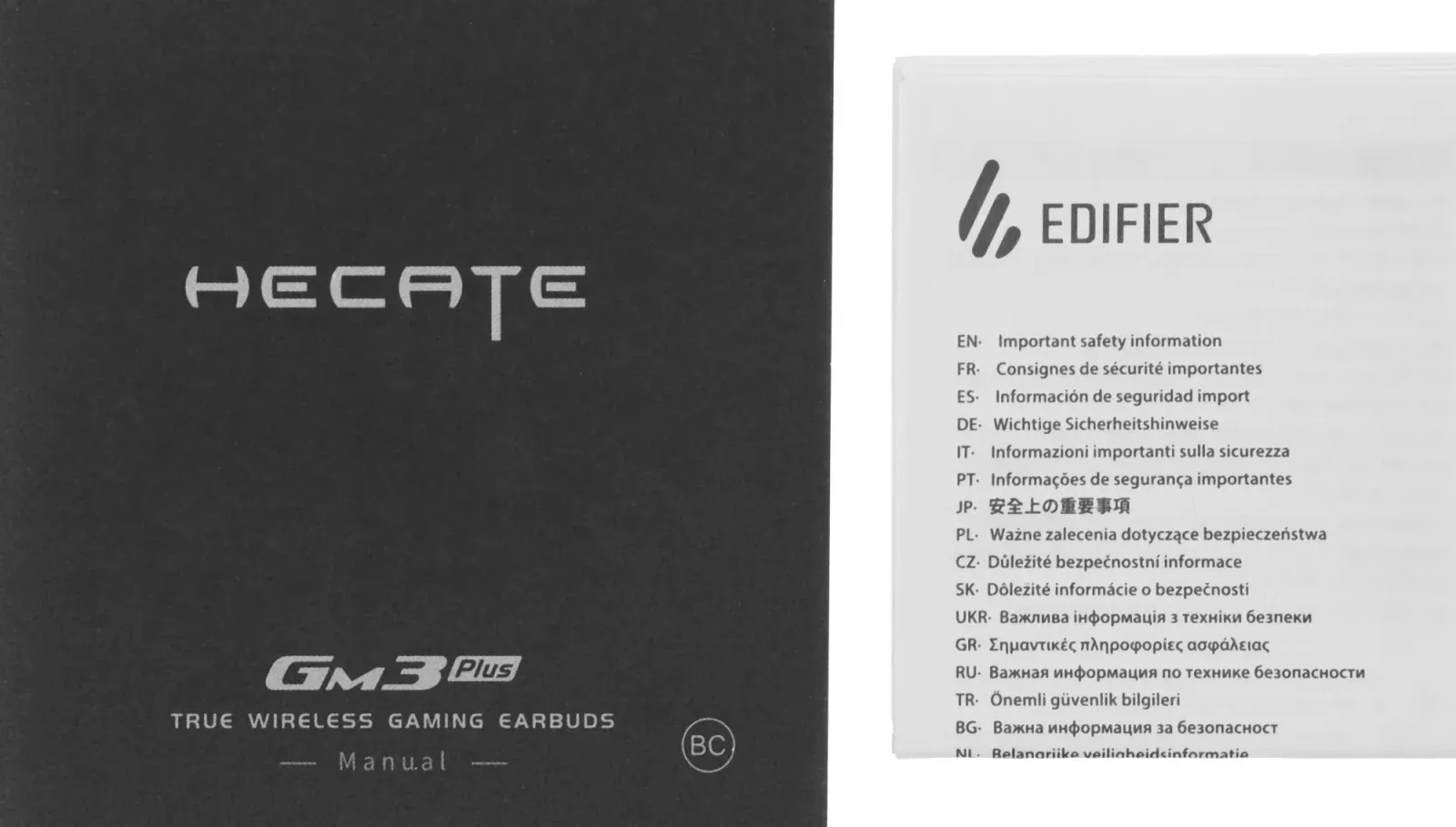 Наушники с микрофоном Edifier GM3 Plus белый вкладыши BT в ушной раковине - фото 8