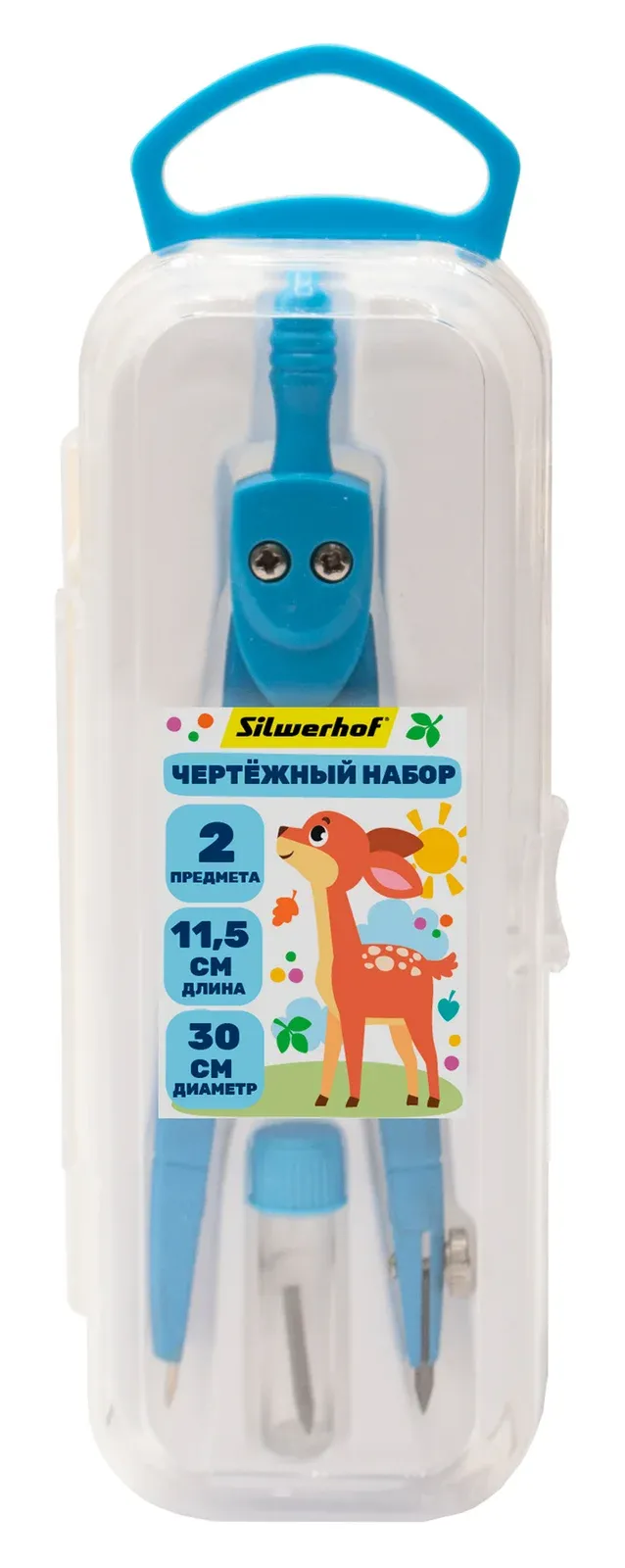 Чертежные инструменты и оборудование SILWERHOF Веселые друзья - фото 4